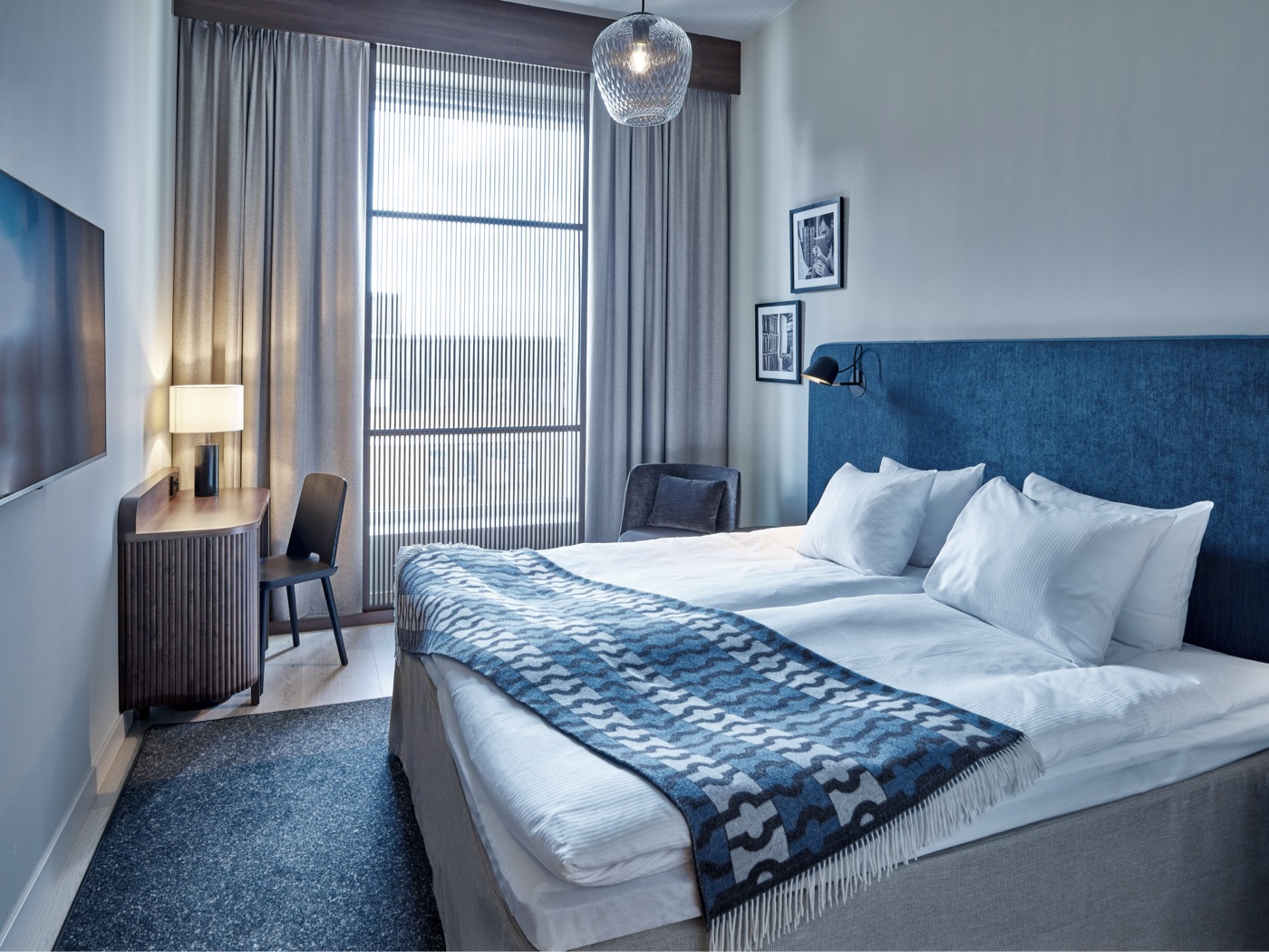 Hotellrum i Tapetfabriken