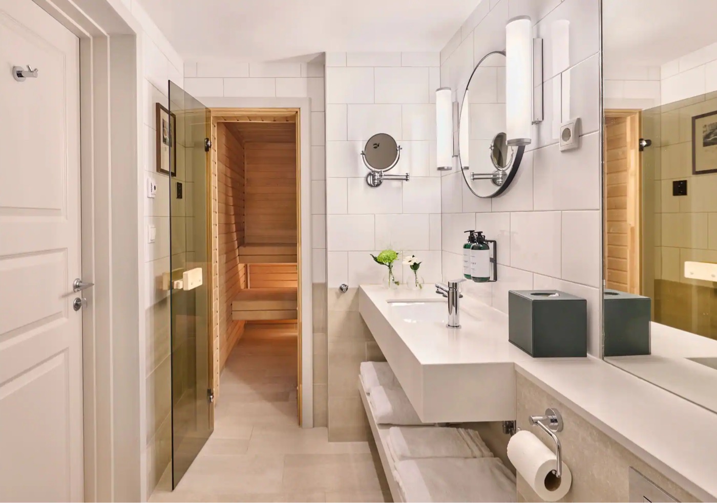 Hotel Reisen med bastu på rummet