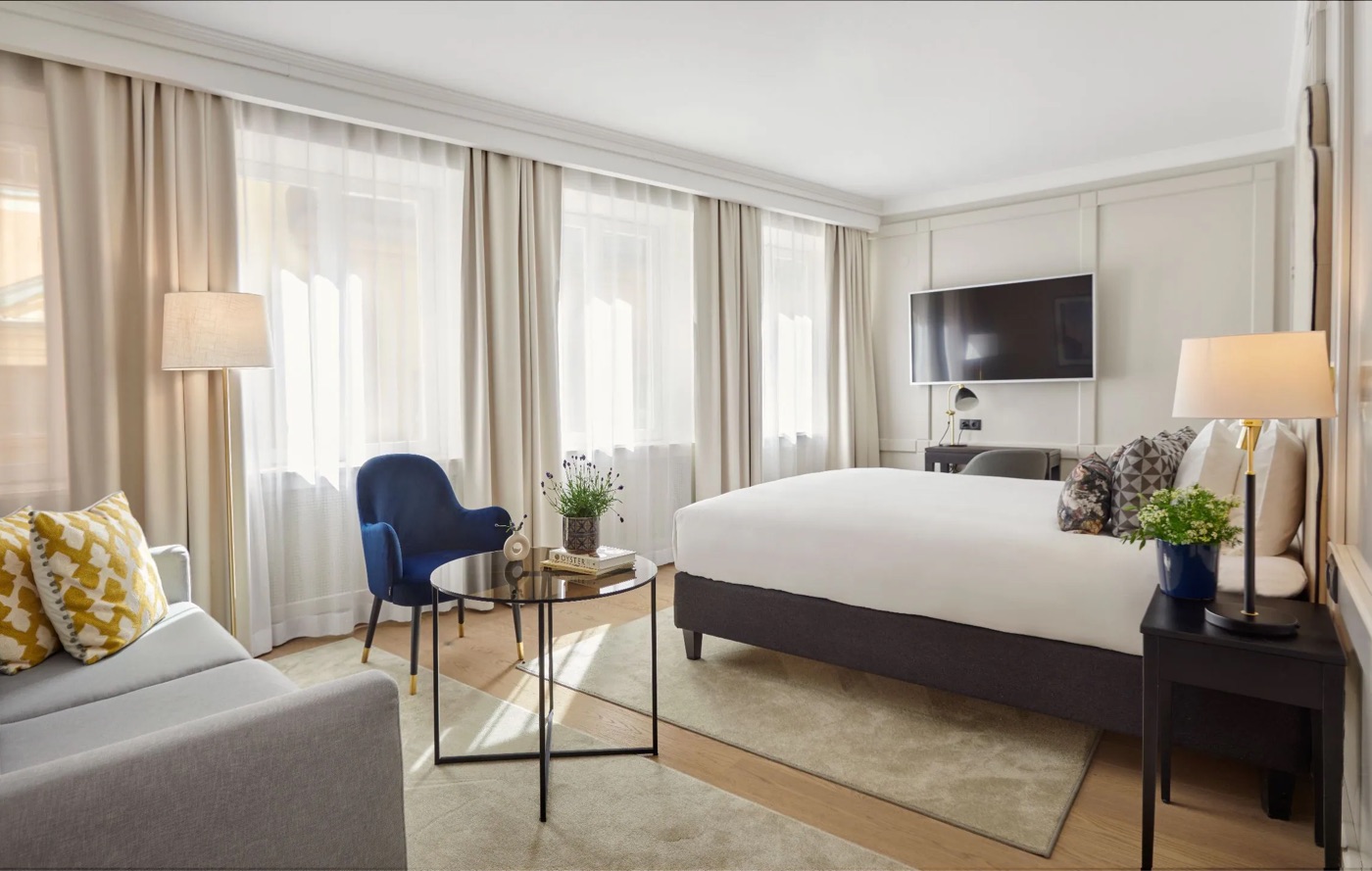 Romantiska hotellrum på Hotel Reisen